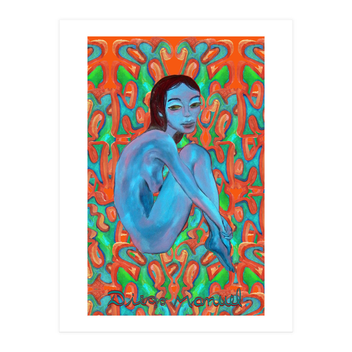 Blue Girl (Print Only)