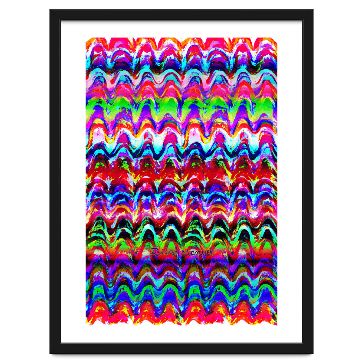 Pop abstract color full