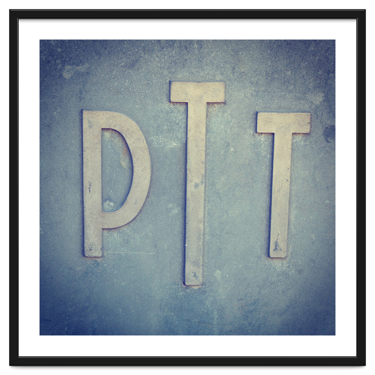 French sign: PTT