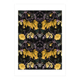 Nocturnal botanical garden kaleidoscope (Print Only) thumbnail