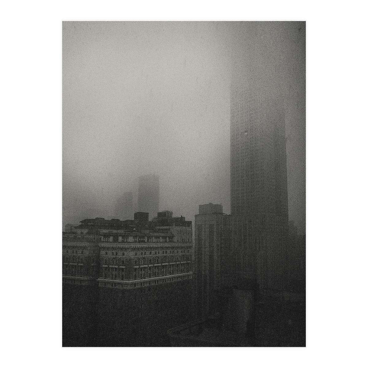 Manhattan Blur  (Print Only)
