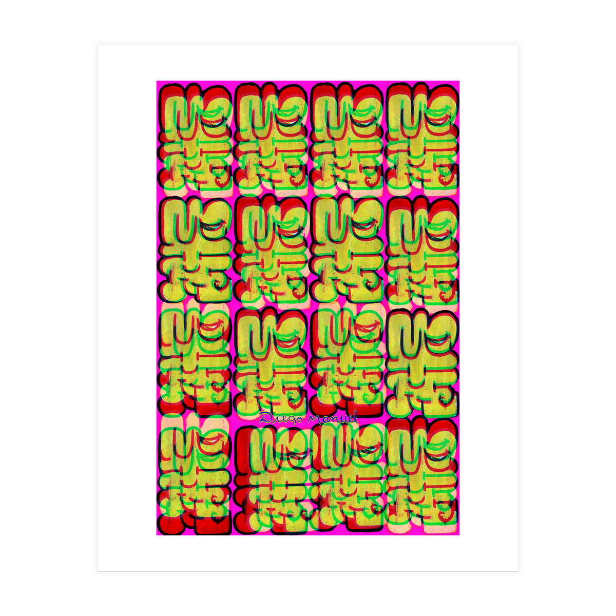 Graffitis 2021 Tapiz 115 (Print Only)