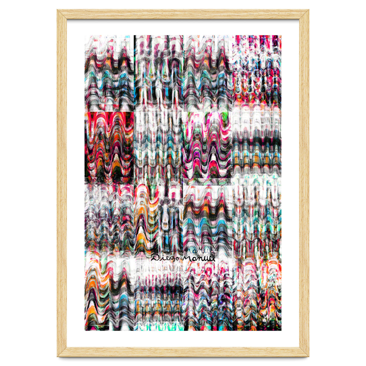 Pop abstract color full