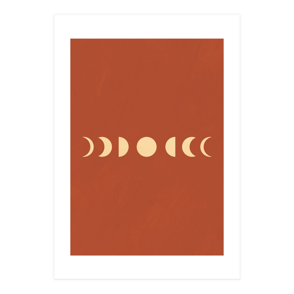Lunar Eclipse Moon Phases III (Print Only)