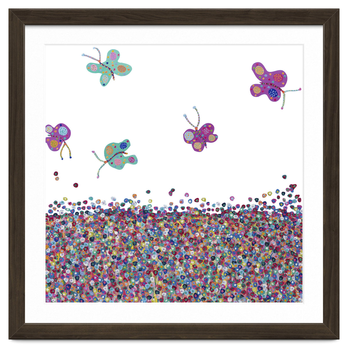 Butterflies Are Free (white)