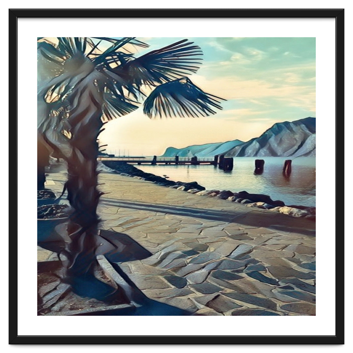 A walk on Lake Garda, Italy.