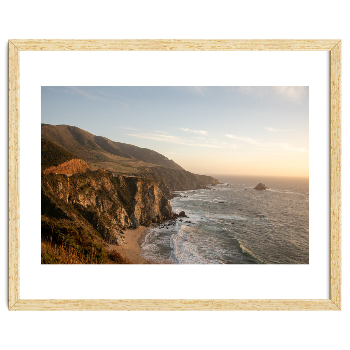 Big Sur Coastline Sunset