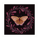 Butterfly Wreath (Print Only) thumbnail
