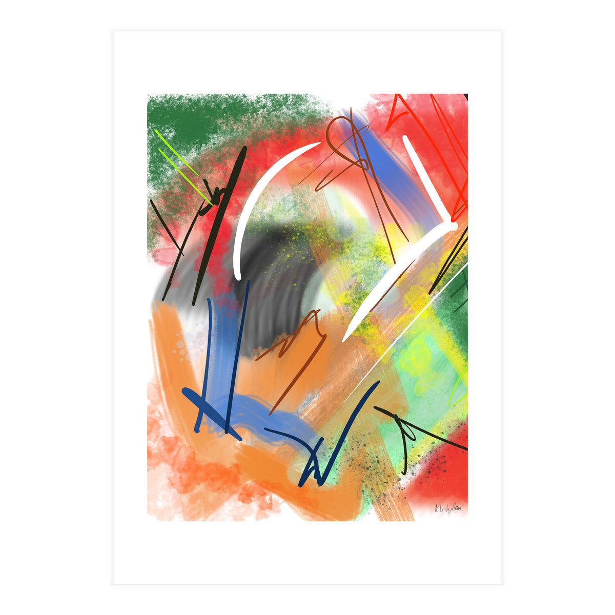 Roads Of Life 4 (Print Only)