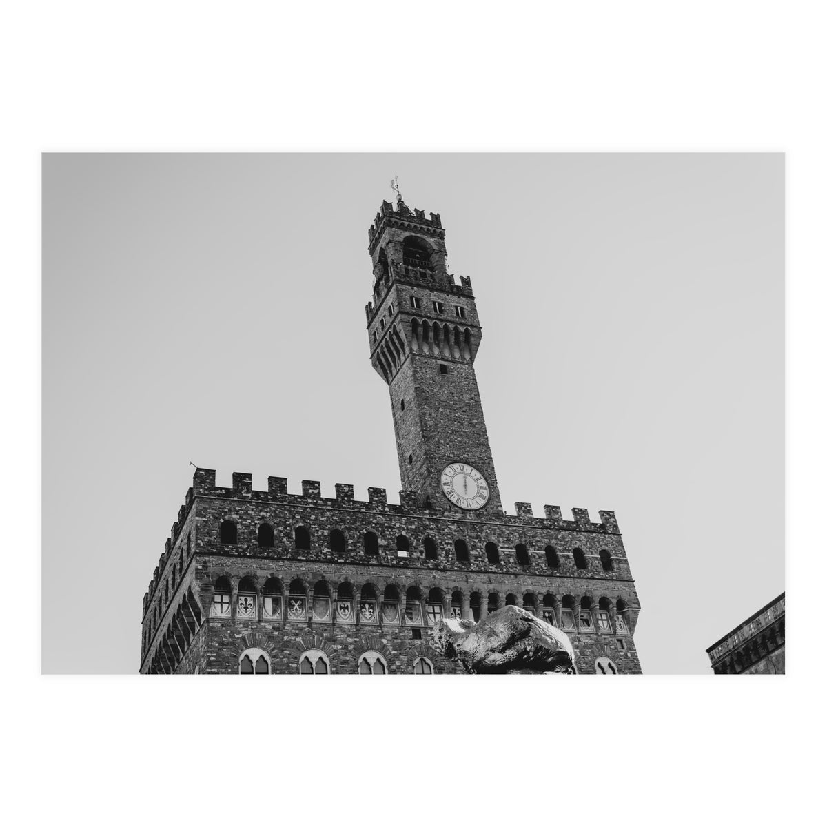Italy in BW: Firenze 9 (Print Only)