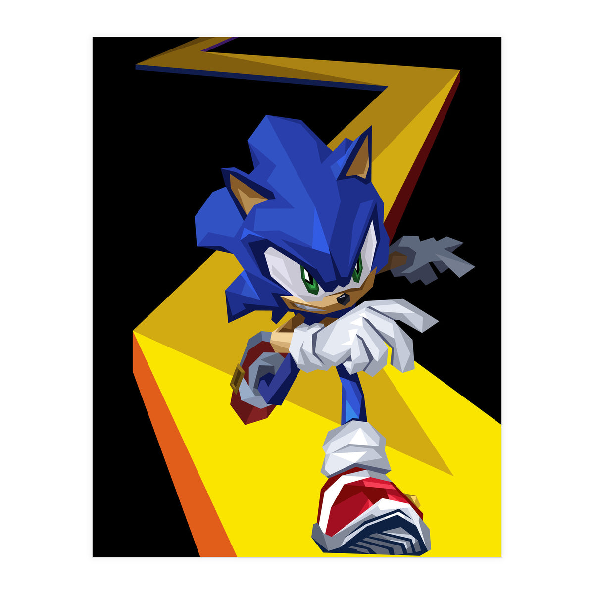 Sonic The Hedgehog (Print Only)