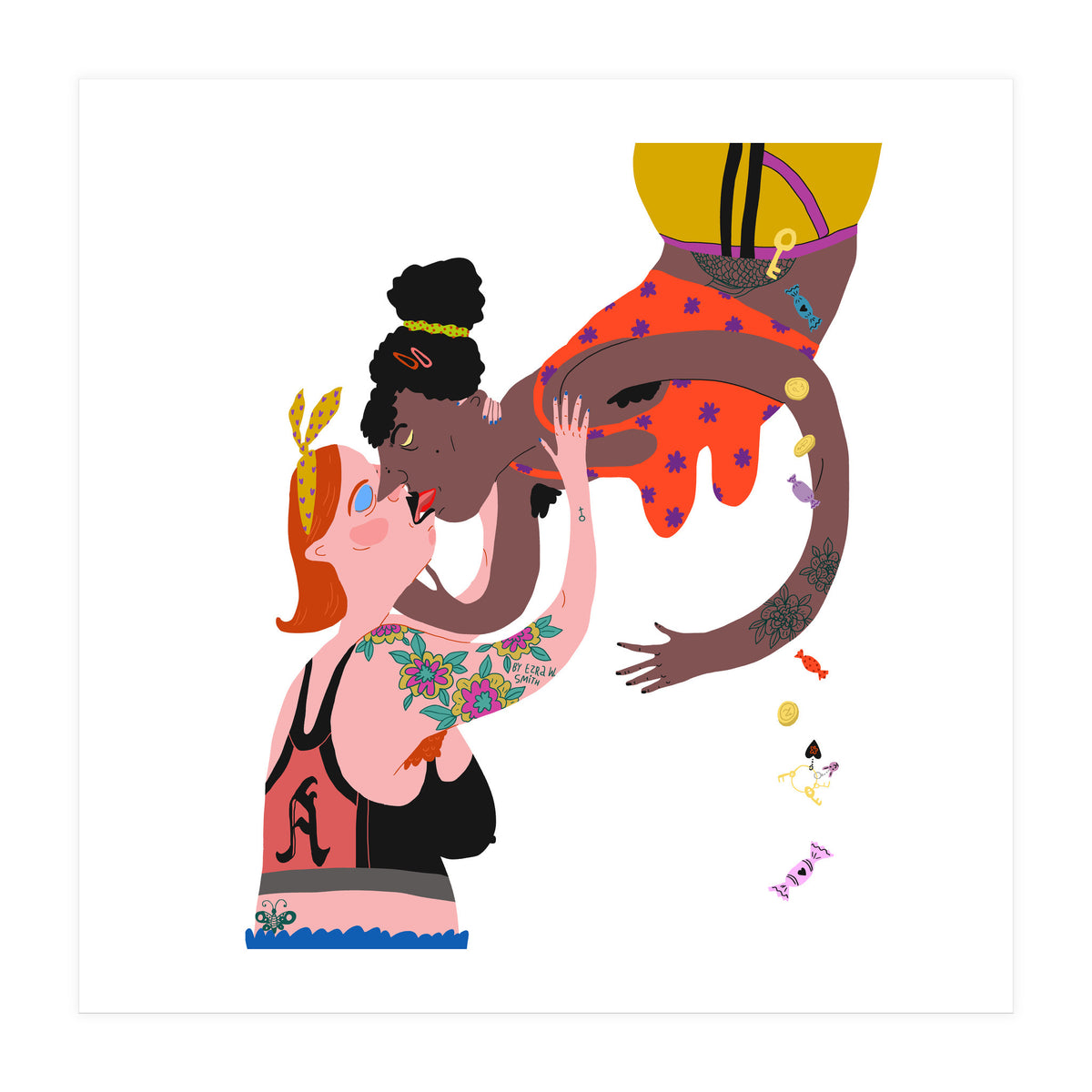 Hello Kiss (Print Only)