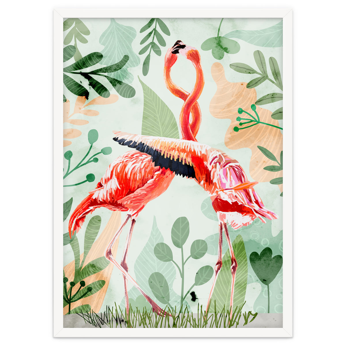Flamingo Love