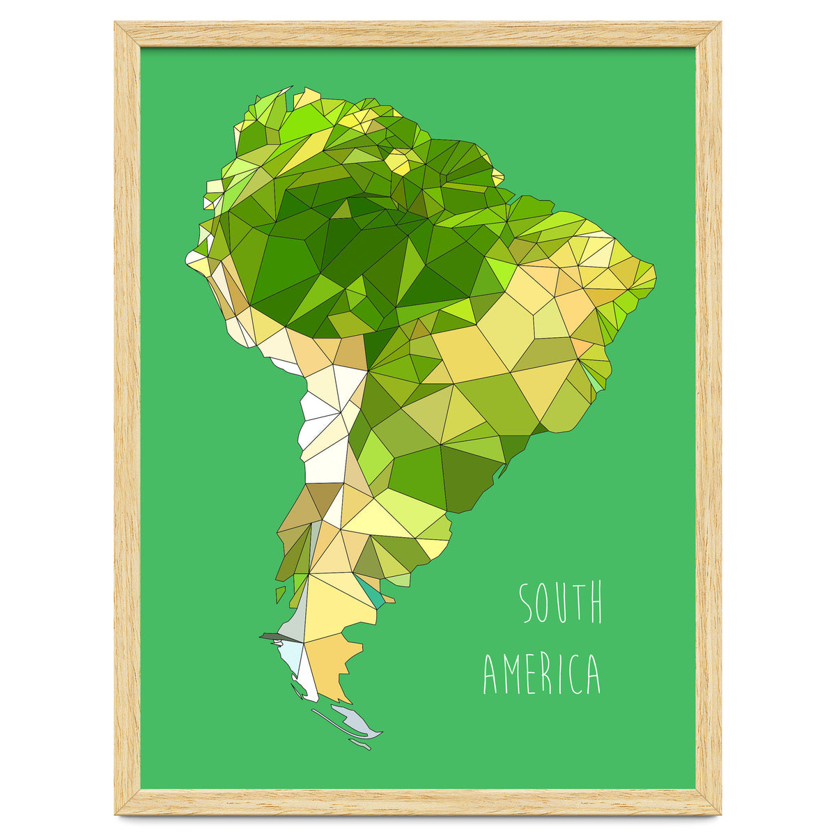 SOUTH AMERICA – Green