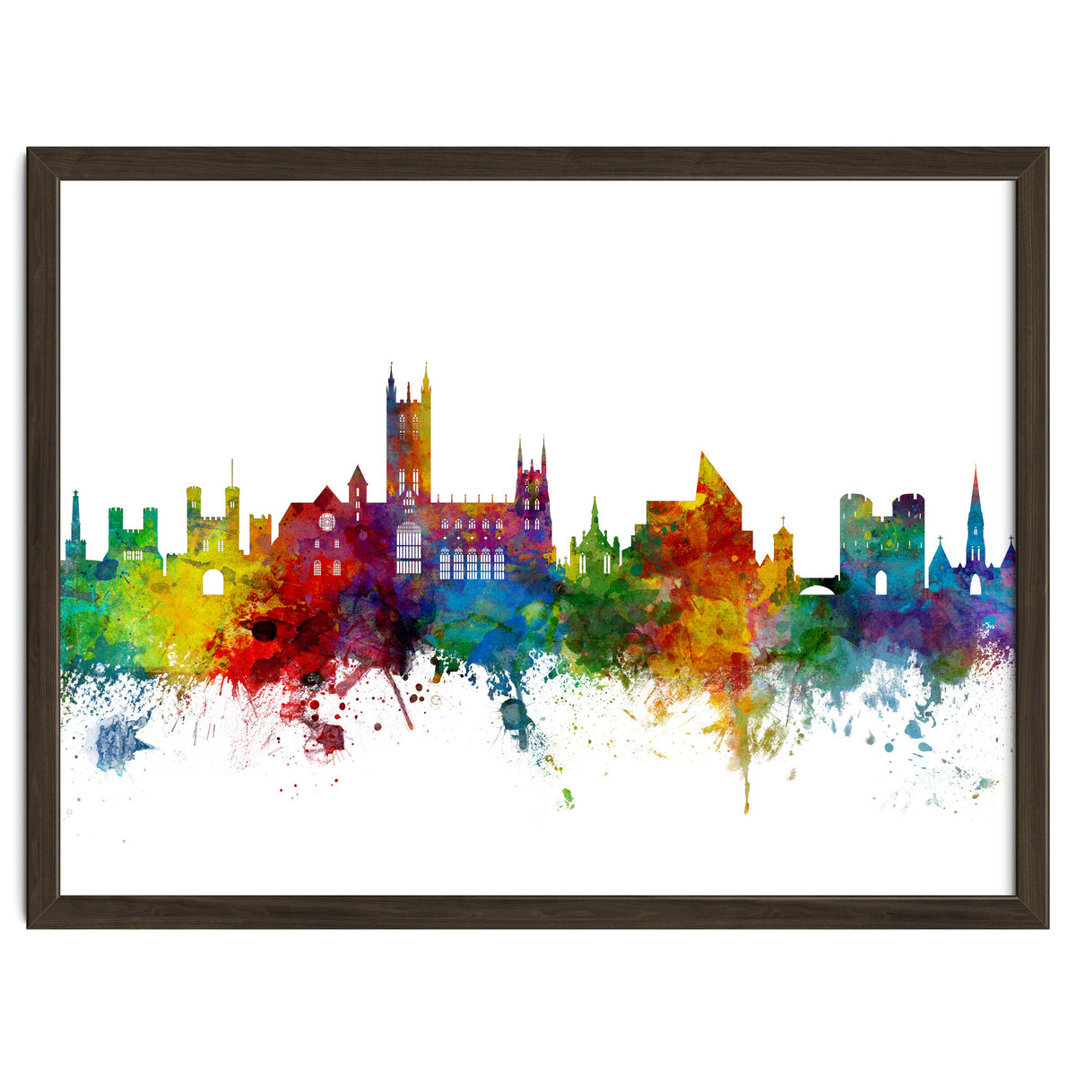 Canterbury England Skyline