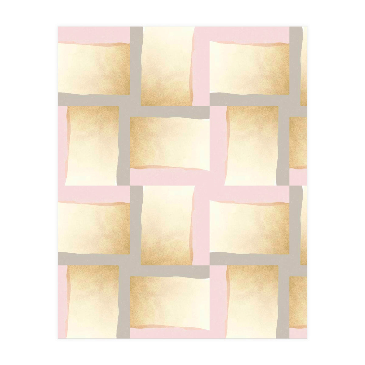 Pastels + Gold (Print Only)