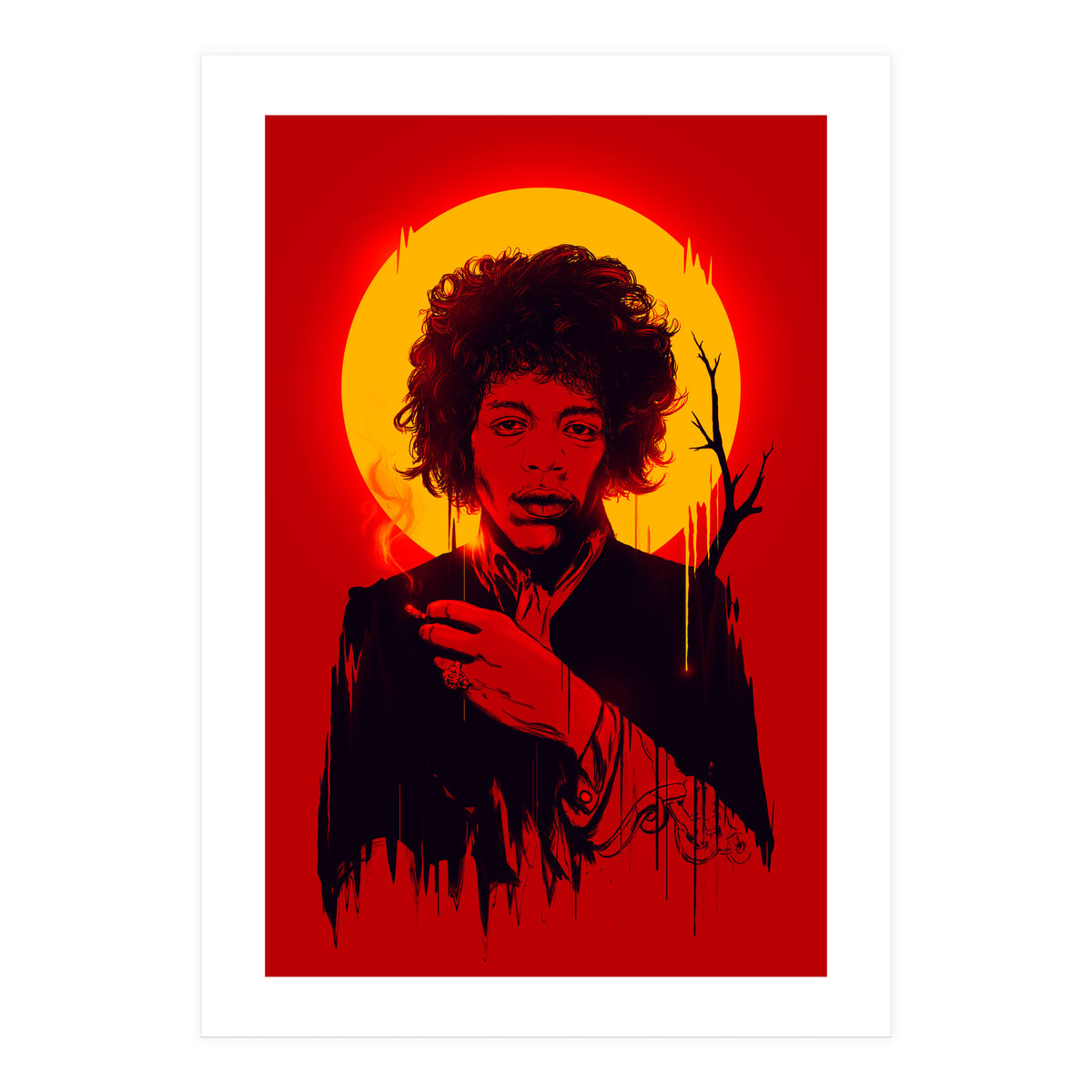 Jimi Hendrix (Print Only)