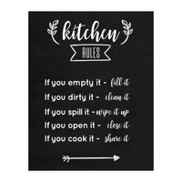 Kitchen Rules (Print Only)