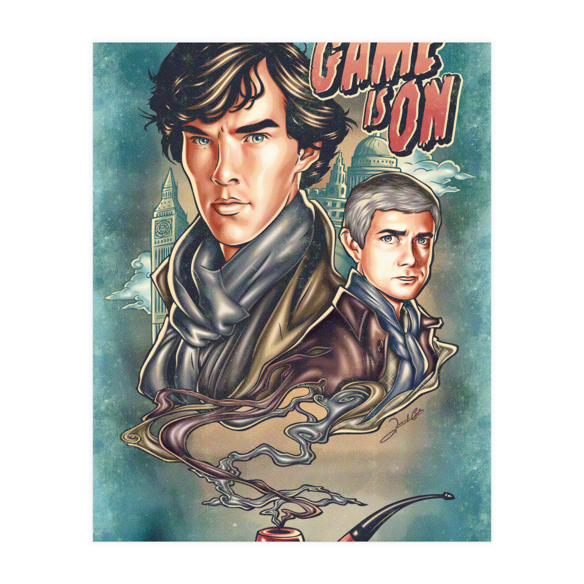 The Game Is On (Print Only)