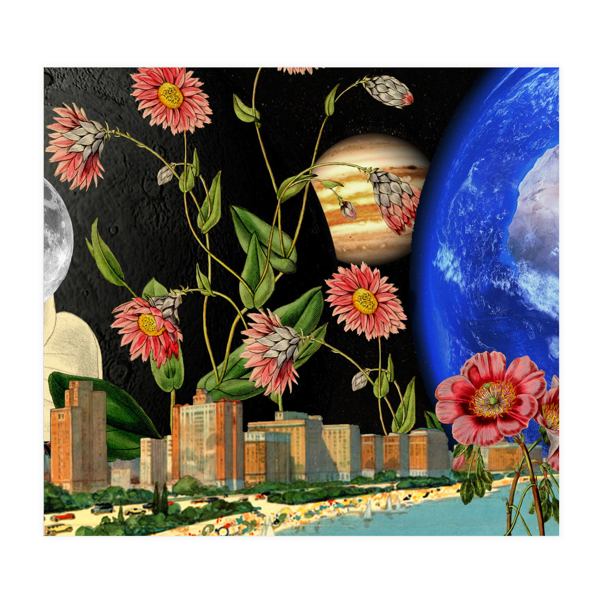 Beach With A View  (Print Only)