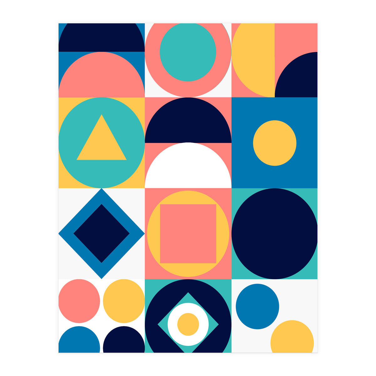 Mescolanza - Rebelion of Geometrica  (Print Only)