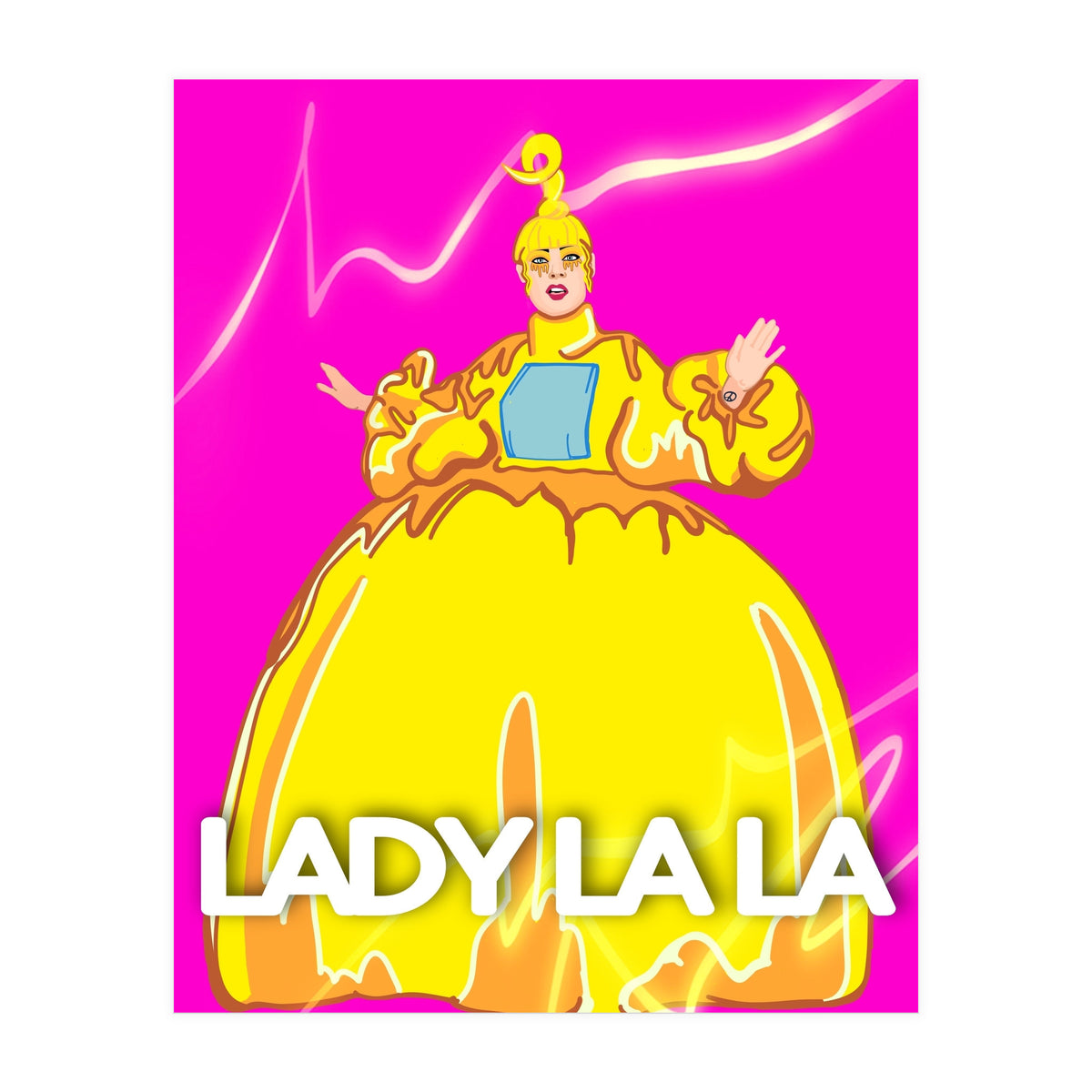 Lady LaLa (Print Only)
