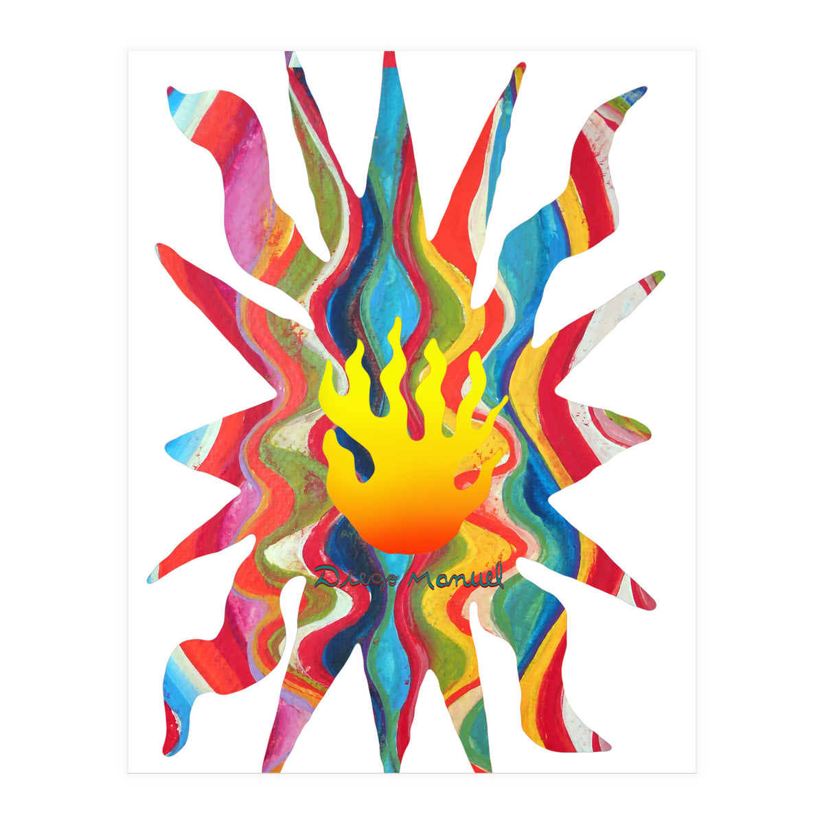 Fuego 30 Copia (Print Only)