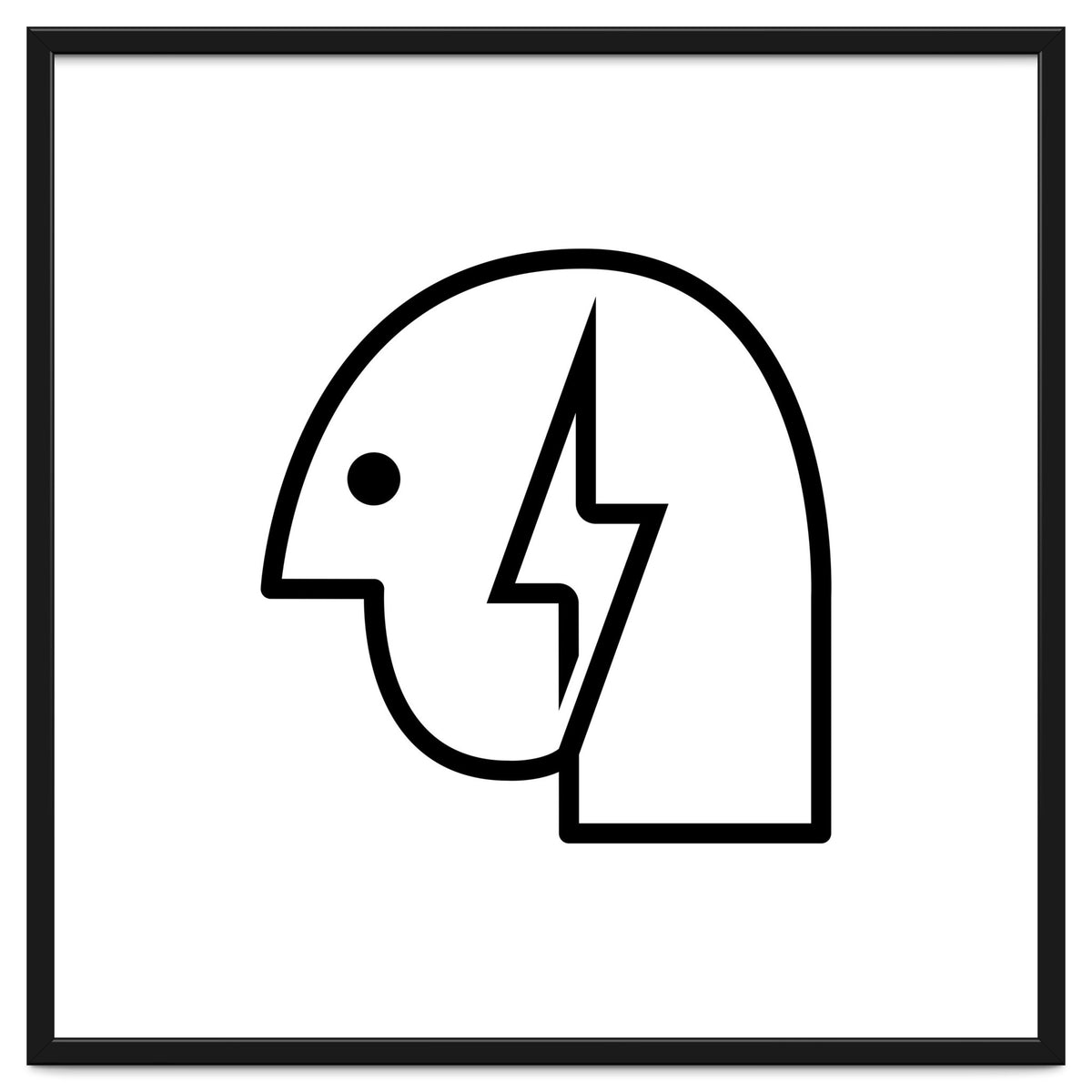 Head Lightning_White