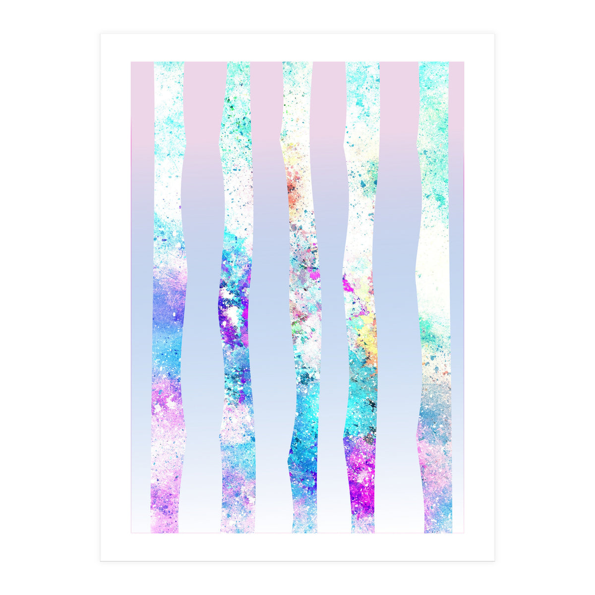 Watercolor Trees (Print Only)
