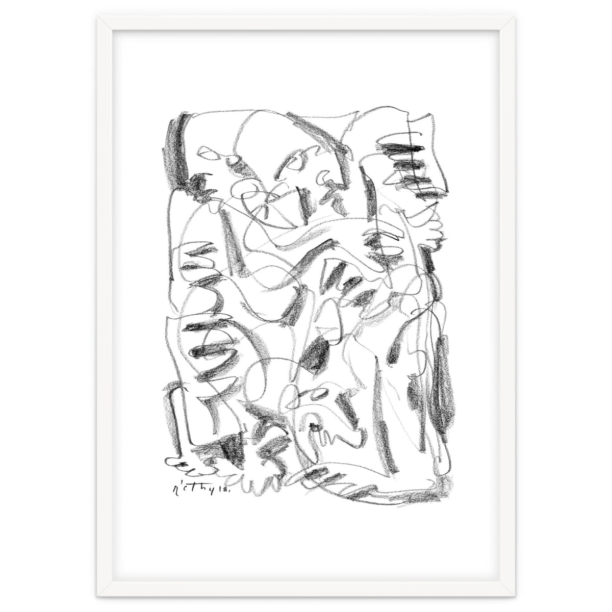 Out of the Shadows - b&w