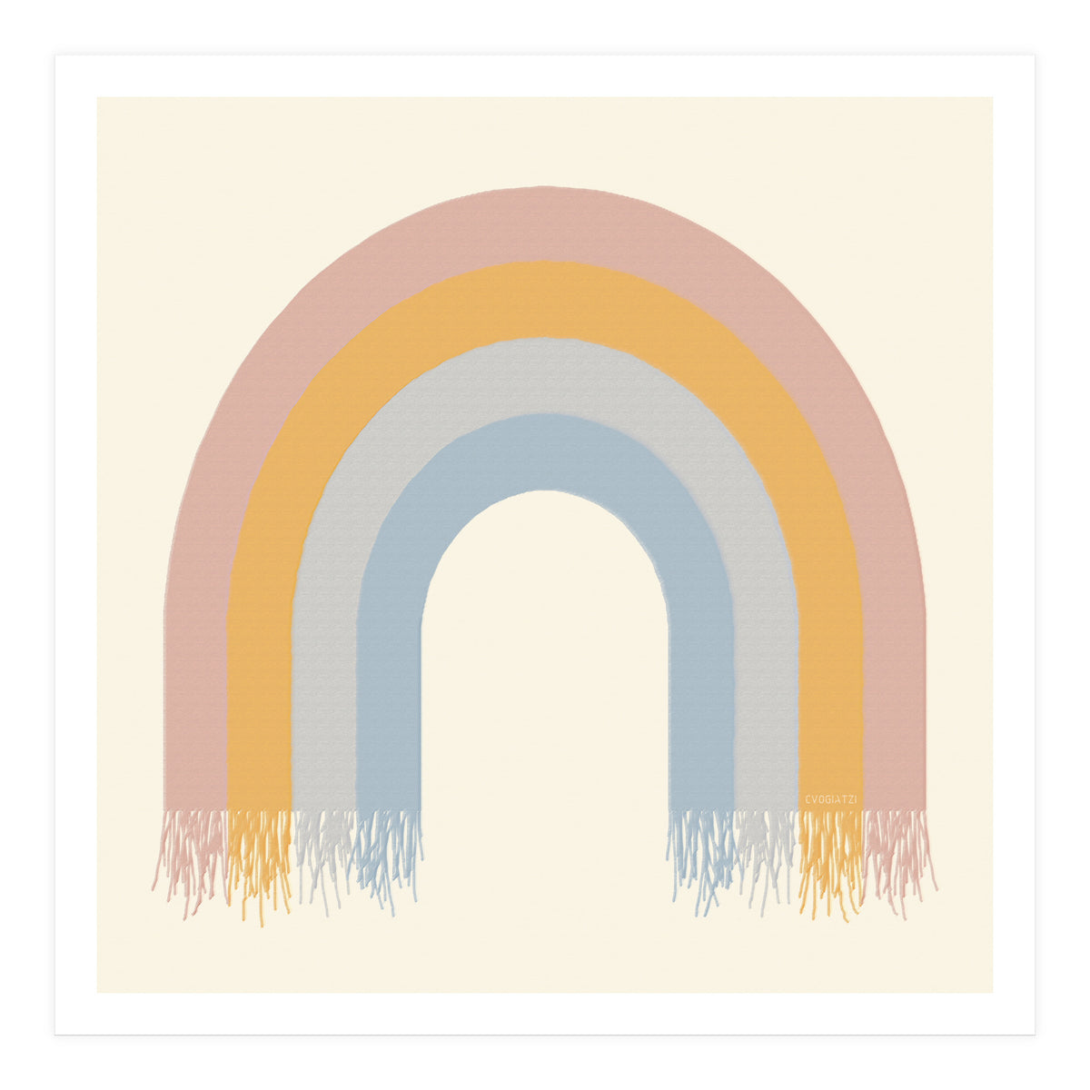 The Rainbow Of Calm (Print Only)