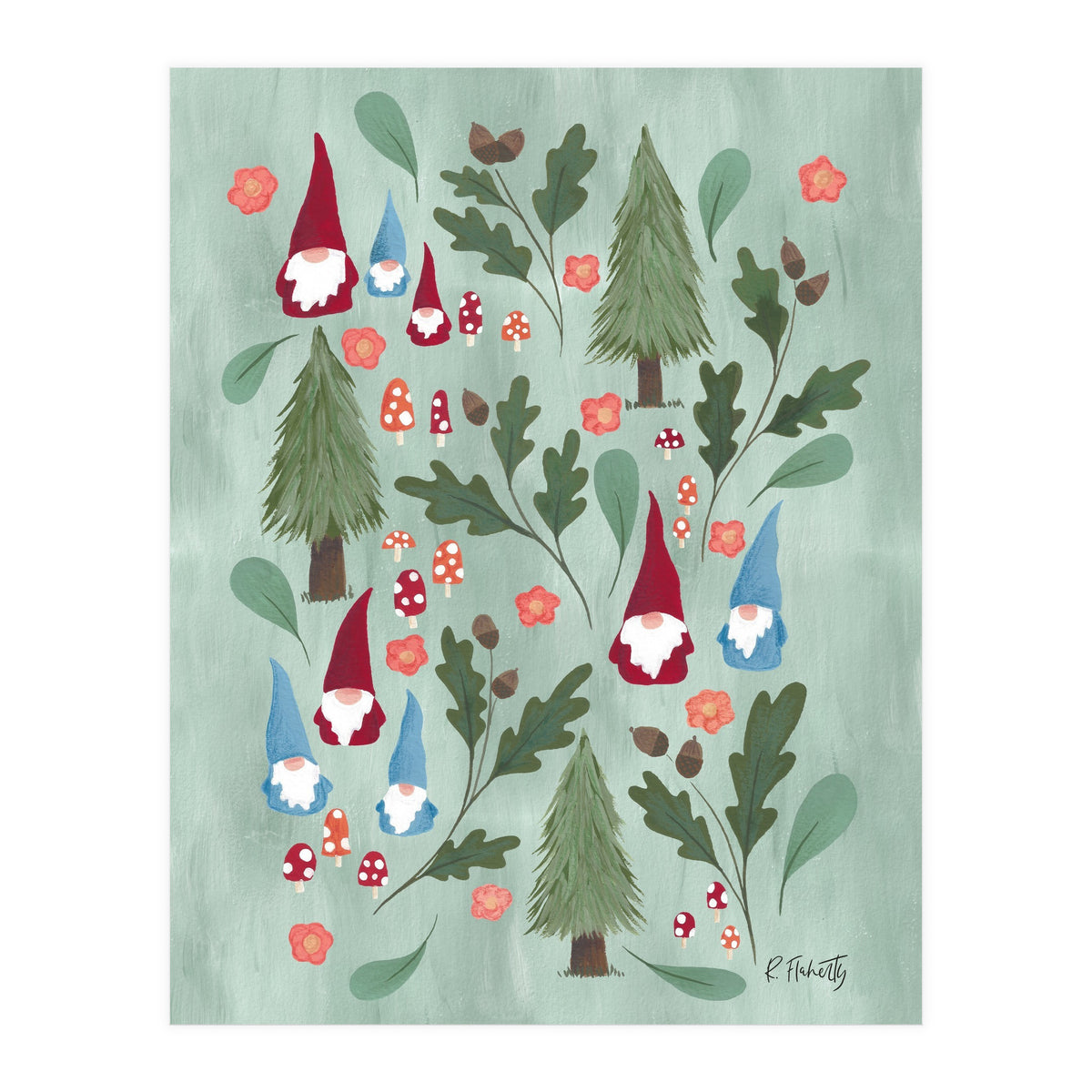 Garden Gnomes (Print Only)