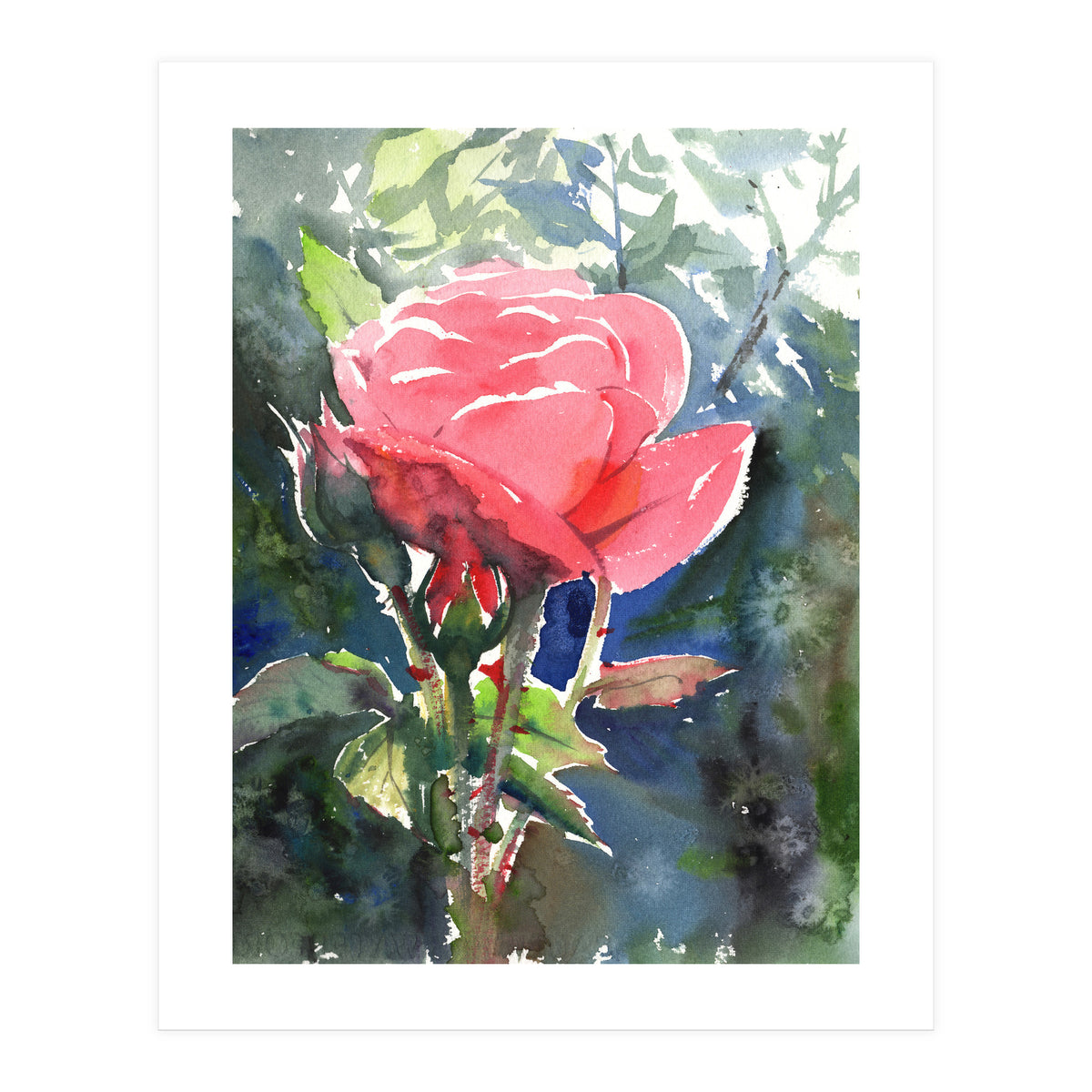Romantic rose (Print Only)