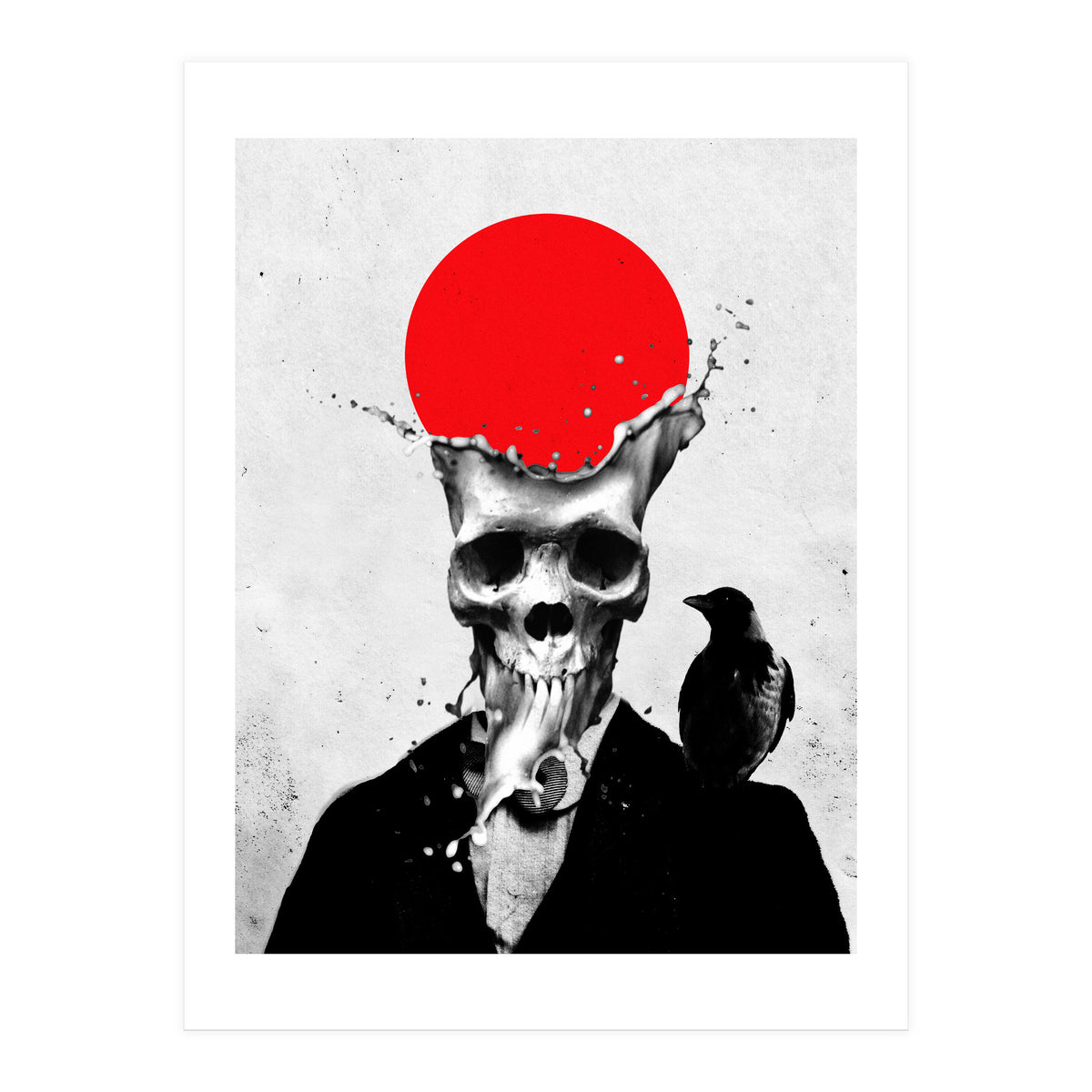 Splash Skull (Print Only)