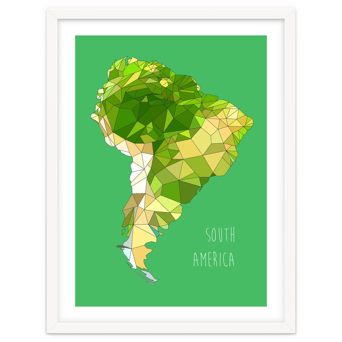 SOUTH AMERICA – Green
