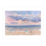 Beautiful morning At The Beach. Watercolor (Print Only) thumbnail