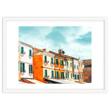 Burano Island | Colorful Patel Architecture Building | Watercolor Travel Painting thumbnail