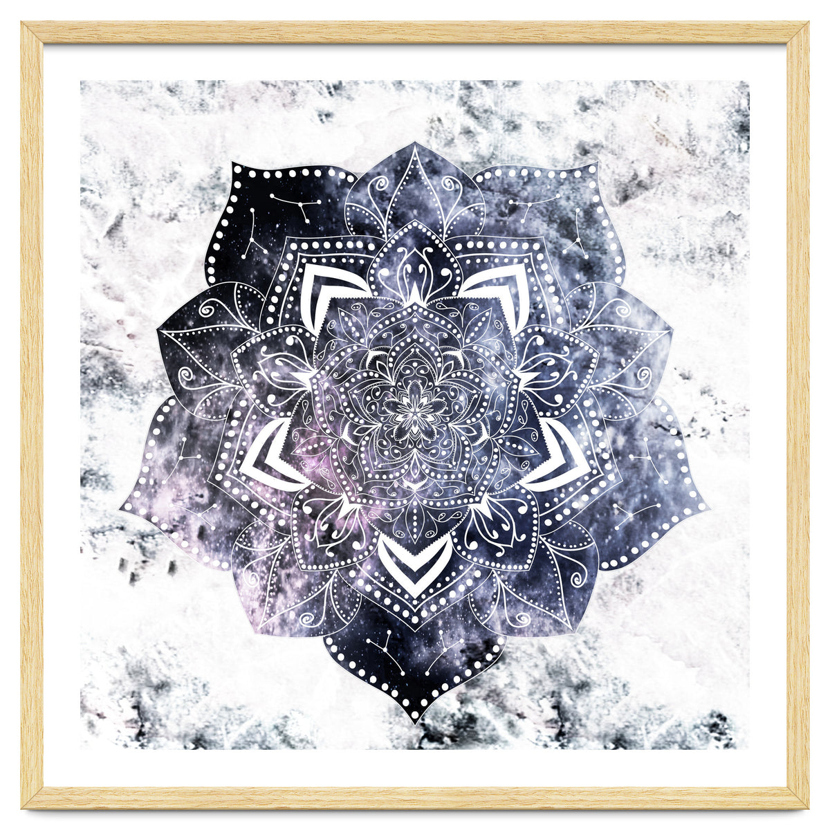 Cancer Constellation Mandala