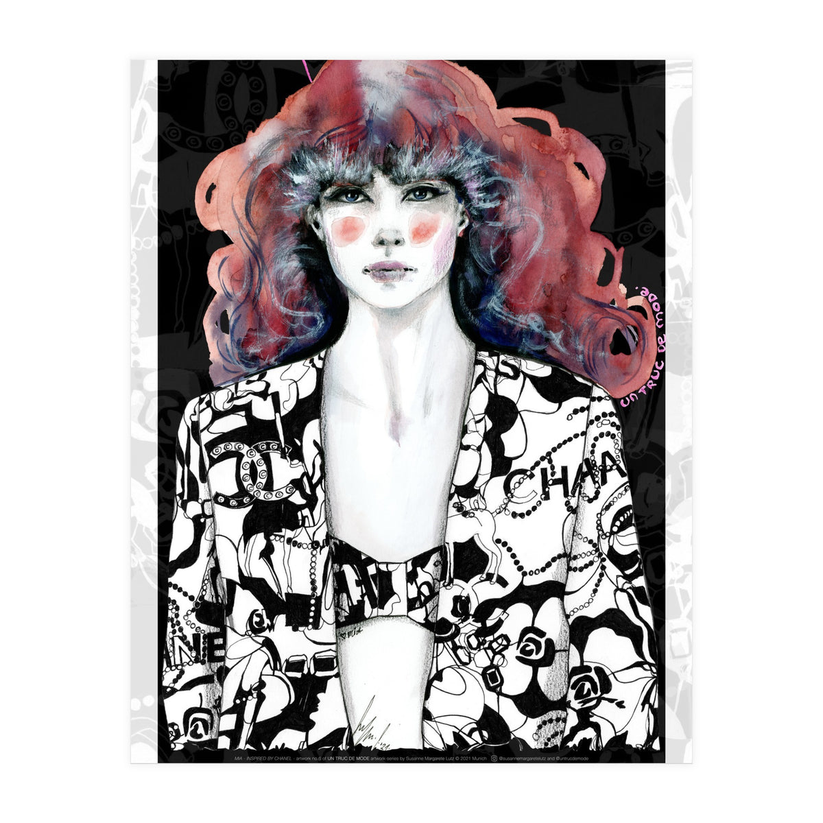 Mia - Inspired by Chanel (Print Only)