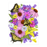 Corn Flowers and Swallowtails (Print Only) thumbnail