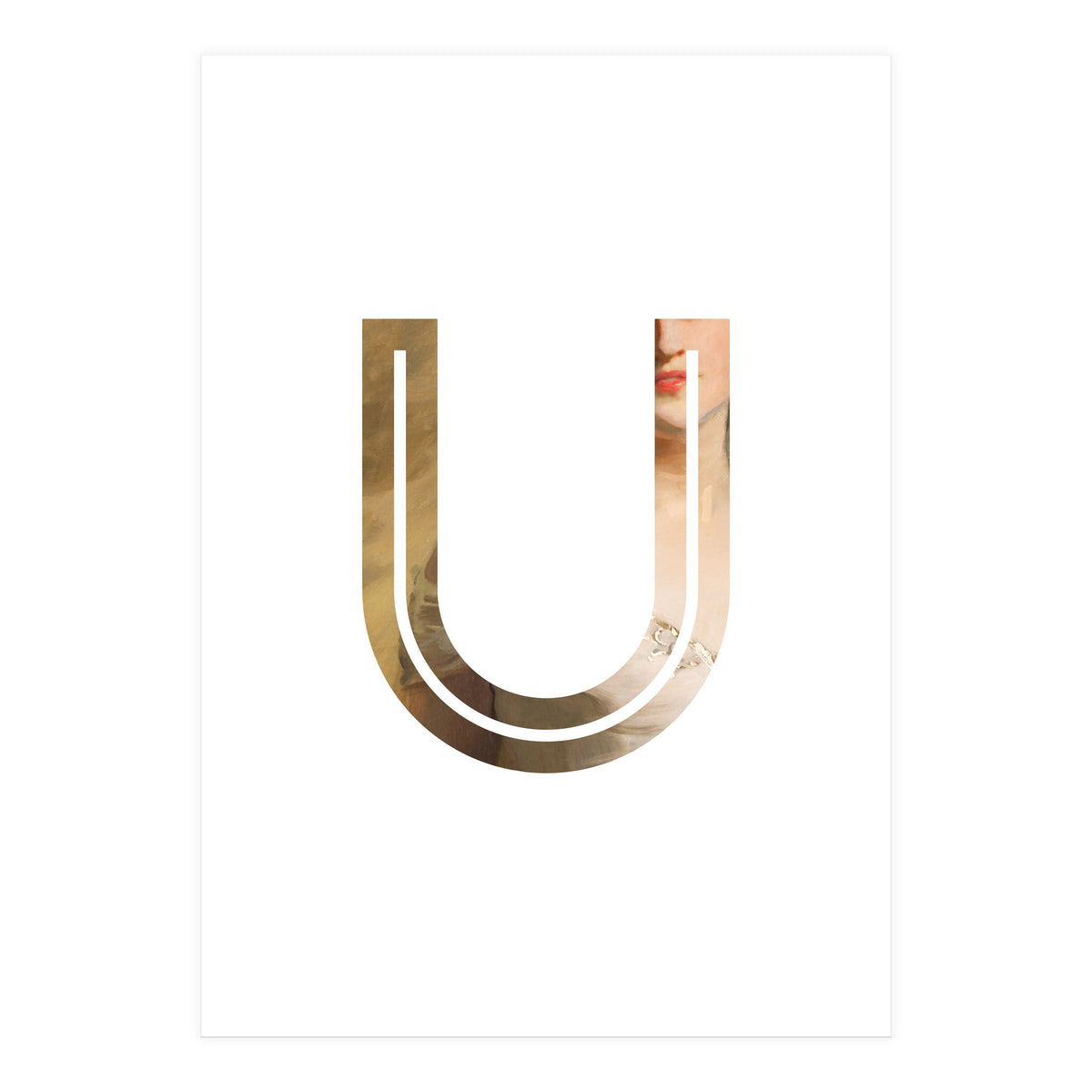 Letter U - (Impress) (Print Only)