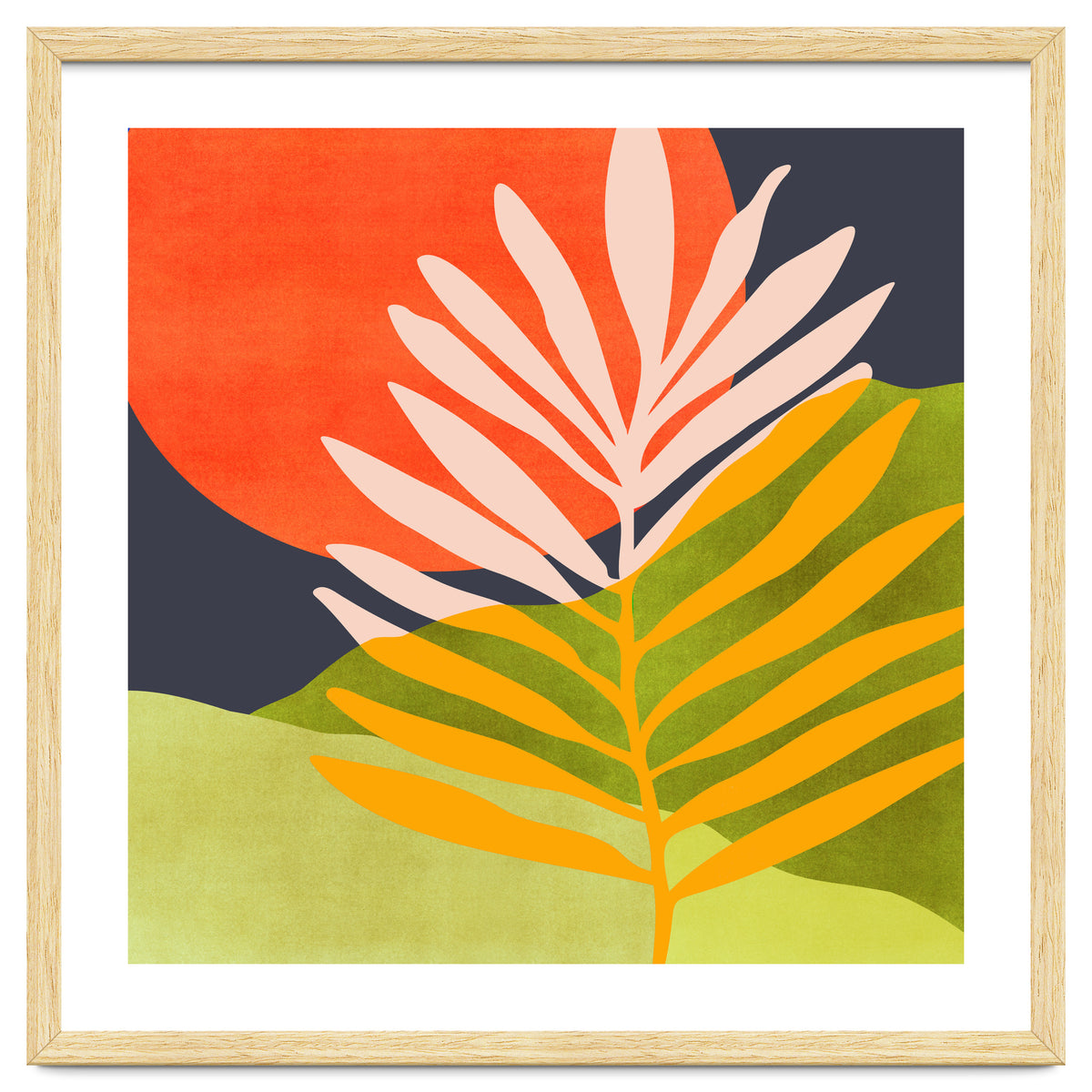 Maximal Sunset Scene