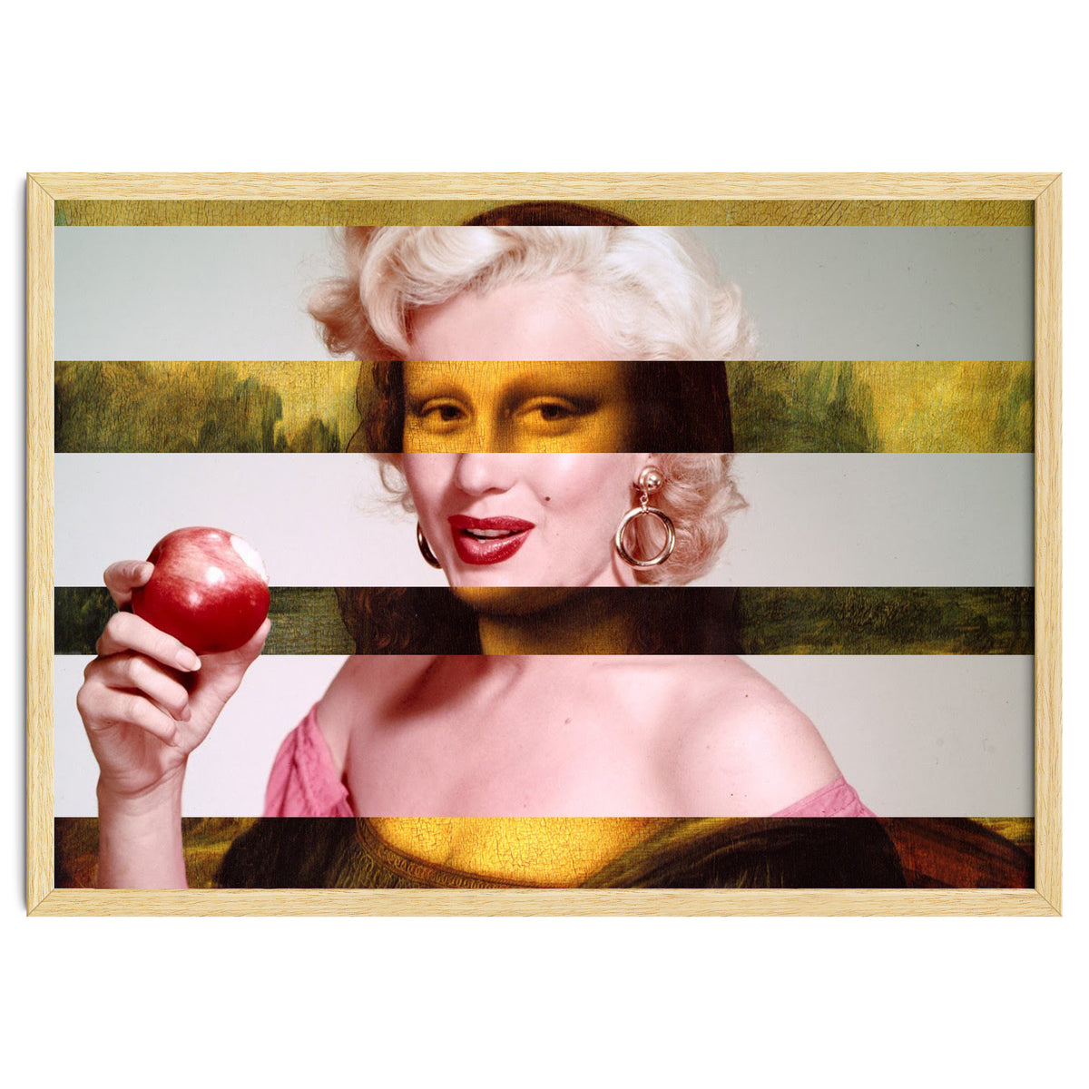 Leonardo Da Vinci's "Mona Lisa" & Marylin Monroe