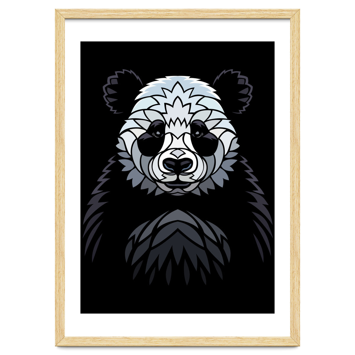 Tribal frontal Panda