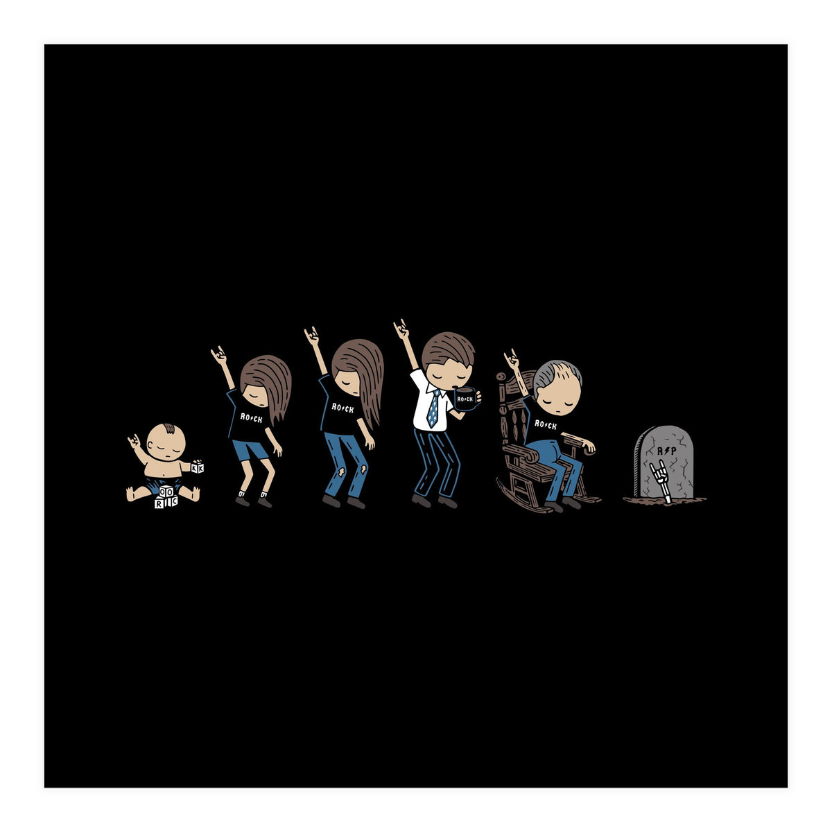 Rock Of Stages (Print Only)