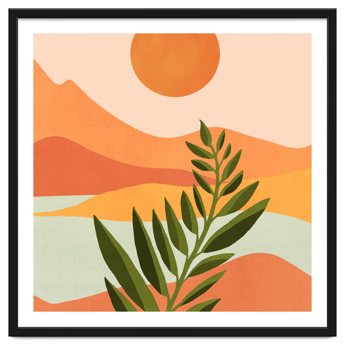 Western Mountain Landscape