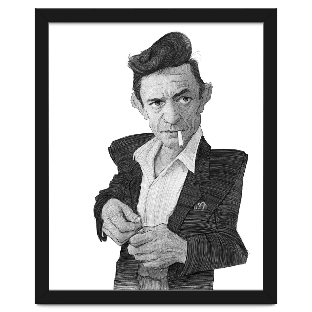 Johnny Cash Portrait