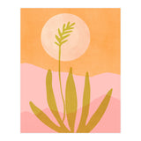 Desert Moon With Agave (Print Only) thumbnail