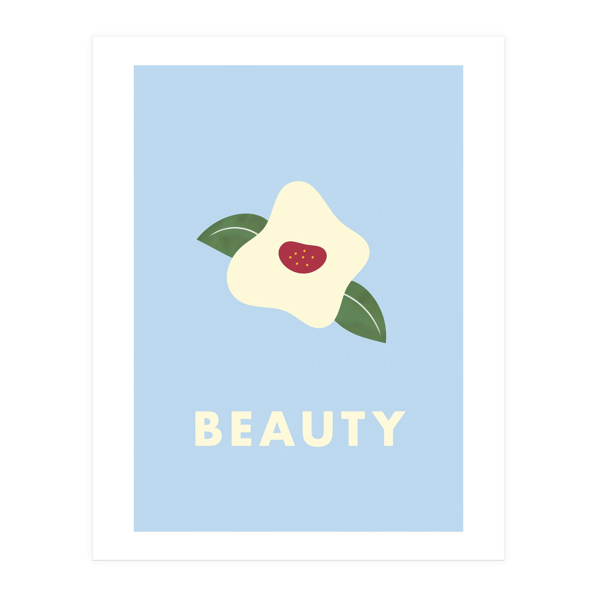 Camellia - Tsubaki - Flower - Beauty (Print Only)