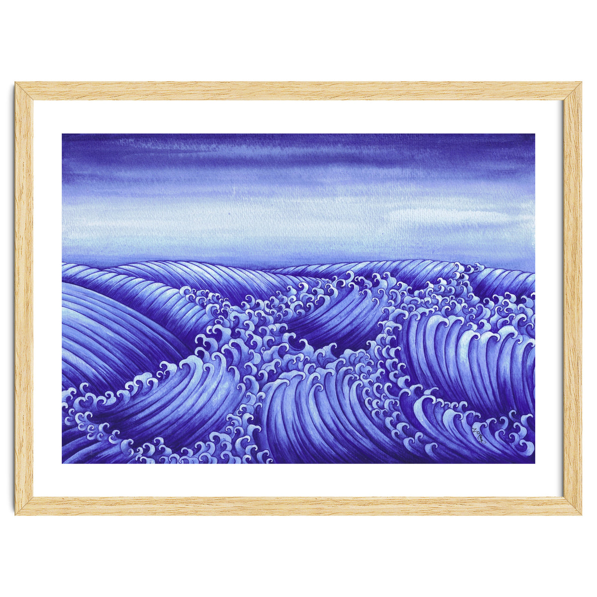 Turbulent Water Triptych part 2